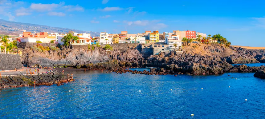 Stunning coastline view